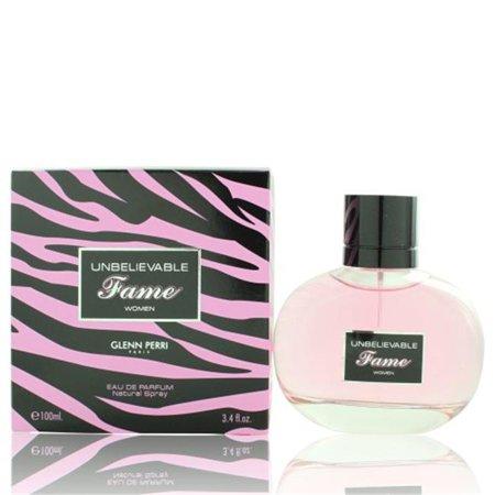 Glenn Perri Unbelievable Fame Perfume for Women 3.4 oz Eau de Parfum Spray