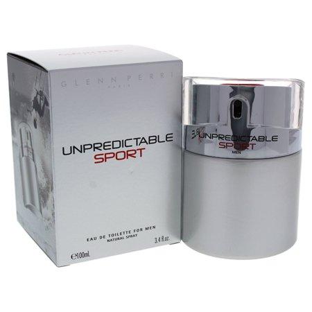 Glenn Perri Unpredictable Sport 3.4 oz Eau de Toilette Spray for Men