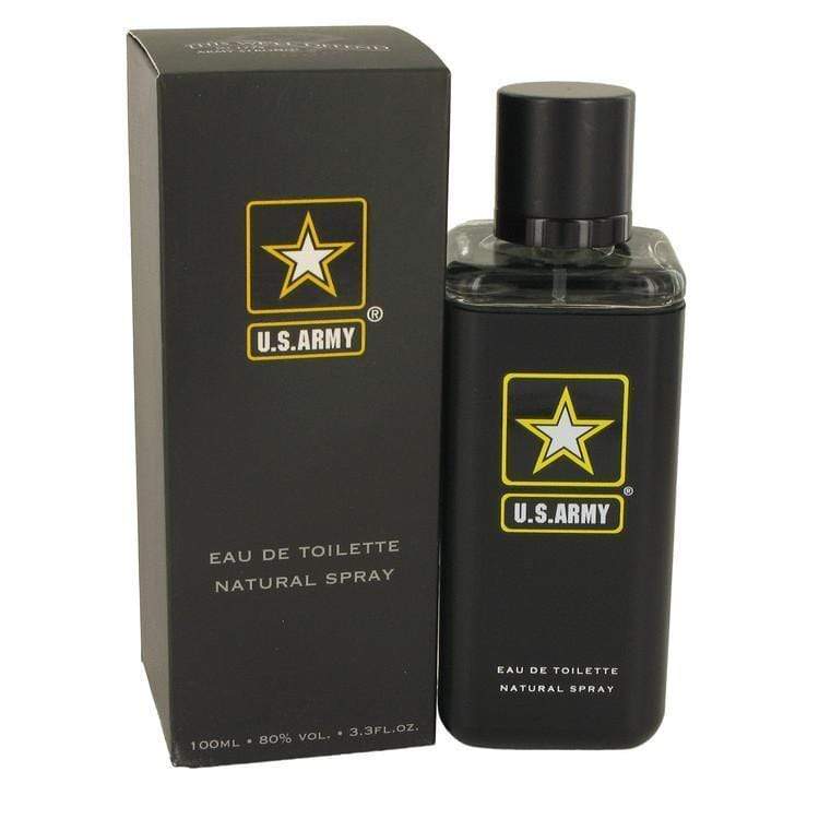 US Army Black Cologne for Men 3.4 oz Eau de Toilette Spray