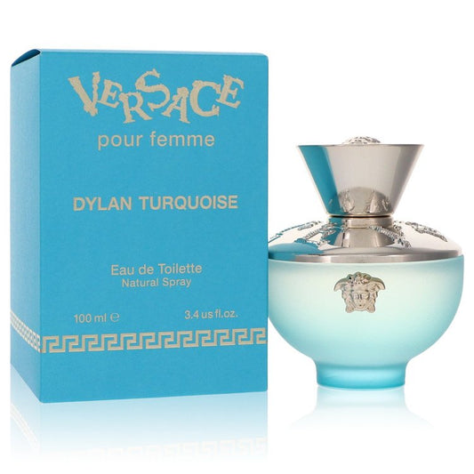 Versace Dylan Turquoise Femme 3.4 oz Eau de Toilette Spray for Women