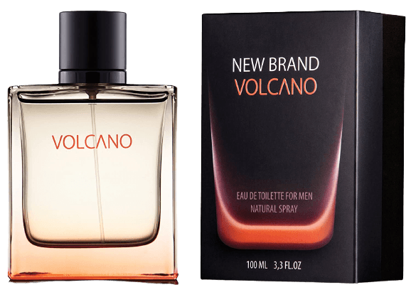 New Brand Volcano 3.3 oz Eau de Toilette Spray for Men