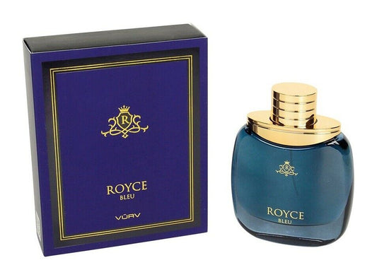 Lattafa Vurv Royce Bleu Cologne for Men 3.4 oz Eau de Parfum Spray