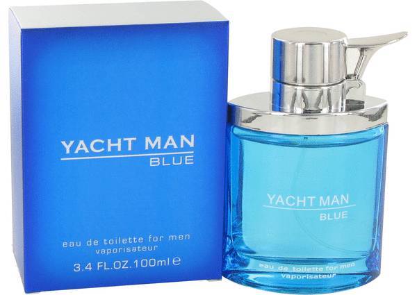 Myrurgia Yacht Man Blue Cologne for Men 3.4 oz Eau de Toilette Spray