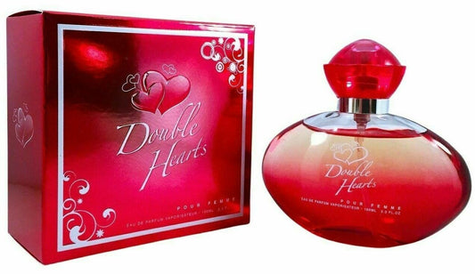 YZY Double Hearts Perfume for Women 3.4 oz Eau de Parfum Spray